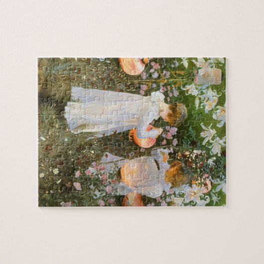 Annie, Lily, Lily, Roos van John Singer Sargent Legpuzzel (Horizontaal)