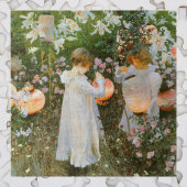 Annie, Lily, Lily, Roos van John Singer Sargent Legpuzzel