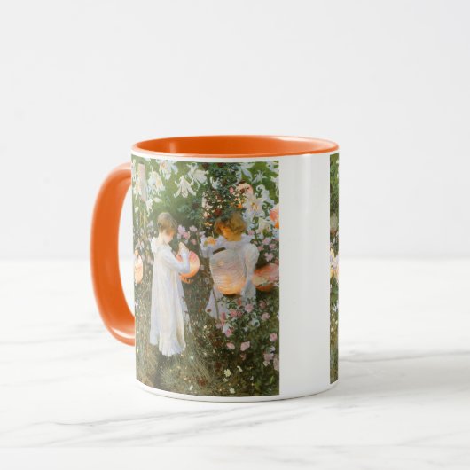 Annie, Lily, Lily, Roos van John Singer Sargent Mok (Voorkant links)