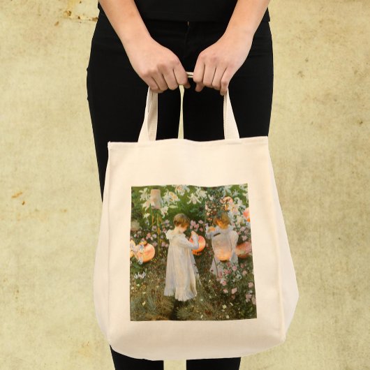 Annie, Lily, Lily, Roos van John Singer Sargent Tote Bag