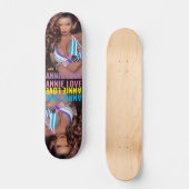 ANNIE LOVE 7 3/4-inch skateboard Decline (Voorkant)