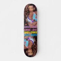 ANNIE LOVE 7 3/4" Skateboard Dek