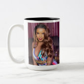 ANNIE LOVE Two-Tone Mok, 15 oz Tweekleurige Koffiemok (Links)