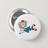 Annie Lying Down Button (Voorkant /achterkant)