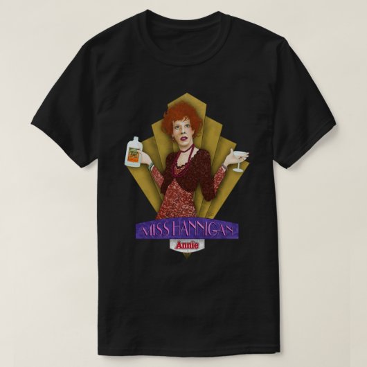 ANNIE Miss Hannigan 1 T-shirt (Design voorkant)