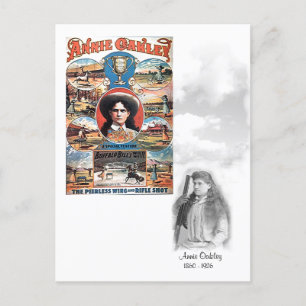 Annie Oakley 1860 - 1926 - briefkaart