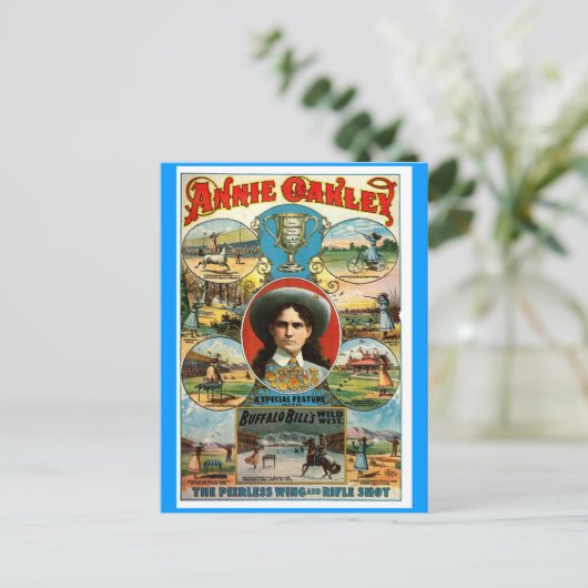 Annie Oakley - Briefkaart (Staand voorkant)