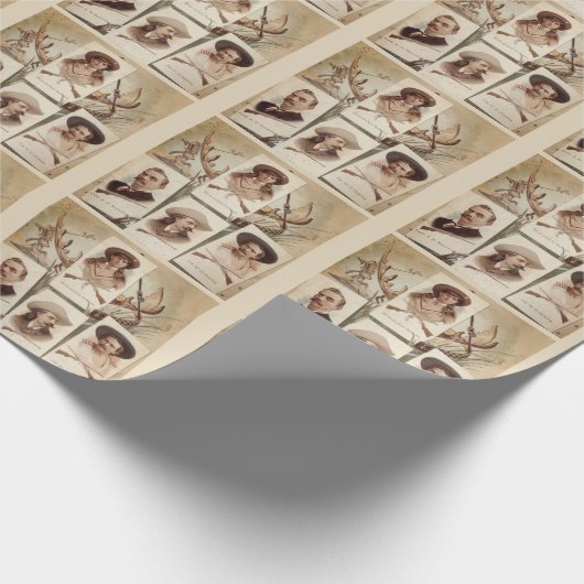  Annie Oakley & Buffalo Bill Cadeaupapier (Hoek)