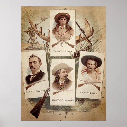  Annie Oakley & Buffalo Bill Poster (Voorkant)