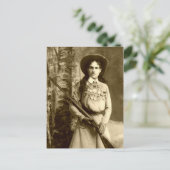 Annie Oakley Classic Briefkaart (Staand voorkant)