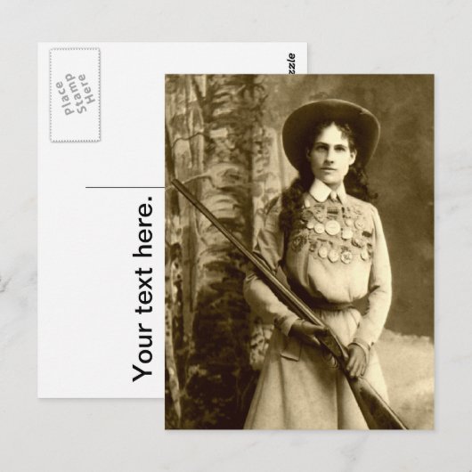 Annie Oakley Classic Briefkaart (Voorkant / Achterkant)