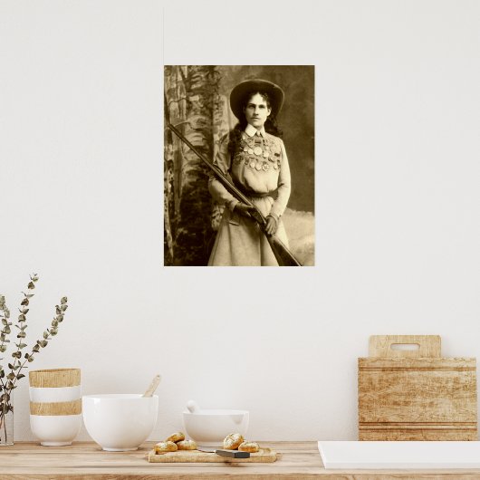 Annie Oakley Classic Poster (Keuken)