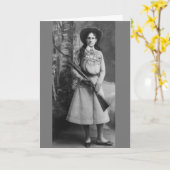 ANNIE OAKLEY HAPPY BIRTHDAY KAARTEN VOOR HAAR (Gele Bloem)