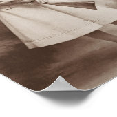 Annie Oakley Holding A Rifle - 1899 Poster (Hoek)