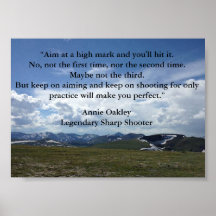 Annie Oakley Inspirerend Quote Girl Power