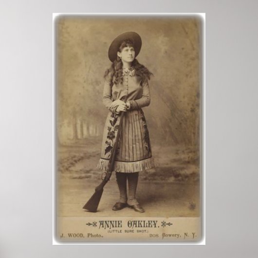annie oakley lil sure shot kabinet foto foto poster (Voorkant)