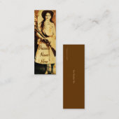 Annie Oakley Oil Grunge Bladwijzer Visitekaartje (Voorkant / Achterkant)