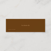 Annie Oakley Oil Grunge Bladwijzer Visitekaartje (Achterkant)