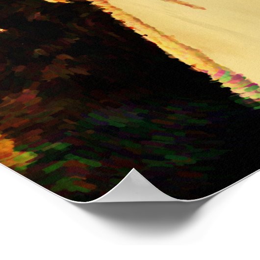  Annie Oakley Oil Grunge Canvas Print (Hoek)