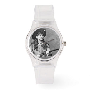 ANNIE OAKLEY PINK WRIST WATCH HORLOGE