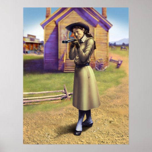 Annie Oakley Poster (Voorkant)