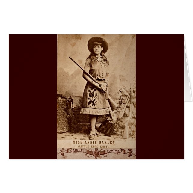 Annie Oakley Sepia (Voorkant Horizontaal)