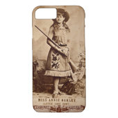 Annie Oakley Sepia Case-Mate iPhone Case (Achterkant)