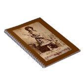 Annie Oakley Sepia Notitieboek (Rechterzijde)