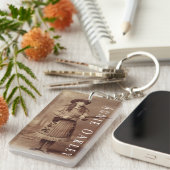 Annie Oakley Sharpschutter Acrylische Sleutelhange Sleutelhanger (Voorkant Rechts)