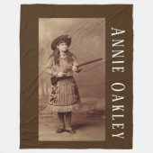 Annie Oakley Sharpschutter Fleece Blanket (Voorkant)