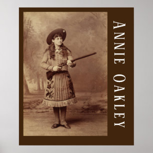 Annie Oakley Sharpschutter Poster