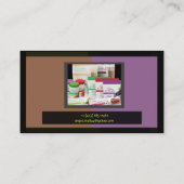 Annie Phiri Visitekaartje Informatiekaartje (Achterkant)