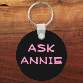 Annie-sleutelhanger vragen sleutelhanger (Voorkant)