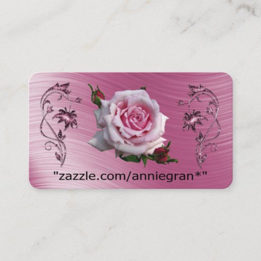 ANNIE SUE REECE VISITEKAARTJE (Voorkant)