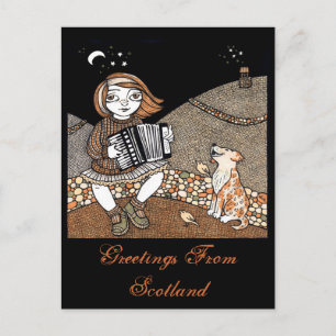 Annies Accordian Briefkaart