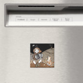 Annies Accordian Magnet (Insitu (Vaatwasser))