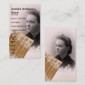 Annie's Antiek winkel Visitekaartje (Voorkant / Achterkant)