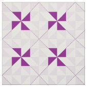 Annie's Choice Block Quilt Pattern in Paars Stof (Swatch)