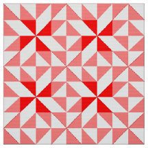 Annie's Choice Block Quilt Pattern in Red