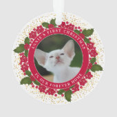 Annie's eerste kerstversiering ornament (achterkant)