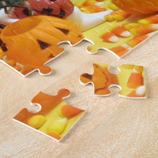 Annie's Sweet Halloween Cat Puzzel (Zijkant)