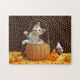 Annie's Sweet Halloween Cat Puzzel