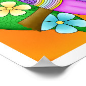 Annika Tropical Bird Poster (Hoek)