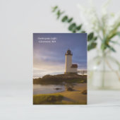 Annisquam Licht Gloucester, doctorandus in de Briefkaart (Staand voorkant)