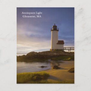 Annisquam Licht Gloucester, doctorandus in de Briefkaart