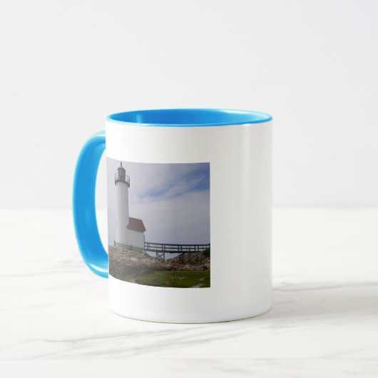 Annisquam Light Gloucester, Massachusetts Mok (Voorkant links)