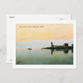 Annisquam Lighthouse, Gloucester, MA Vintage Briefkaart (Voorkant / Achterkant)