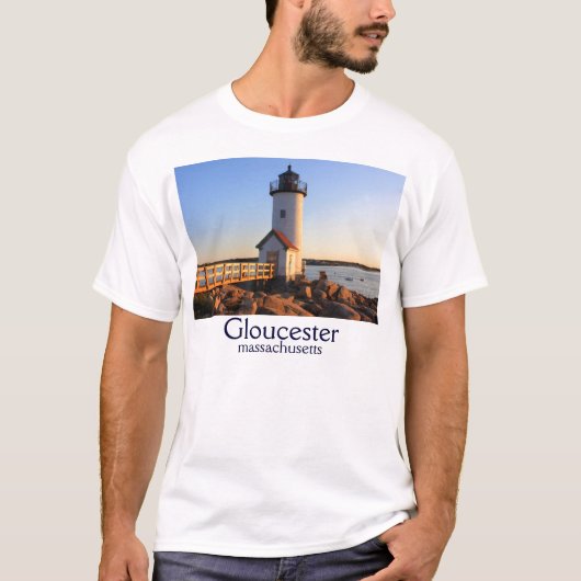 Annisquam Lighthouse Gloucester T-shirt (Voorkant)