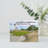 Annisquam Lighthouse, Massachusetts Briefkaart (Staand voorkant)