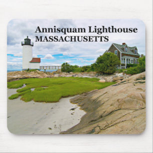 Annisquam Lighthouse, Massachusetts Mousepad Muismat